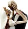 Day of The Dead Eternal Wedding Skeleton Bride & Groom Lovers Figurine 11.25" H True Love Never Dies Collection Halloween Macabre Accent Sculpture